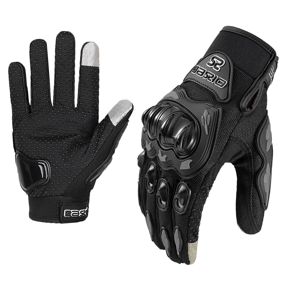 Luvas de motocicleta